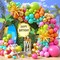 Summer Tropical Balloon Arch Kit (Rainbow, Hot Pink, Green, Orange, Lime Green, Teal, Blue, Yellow, Gold)